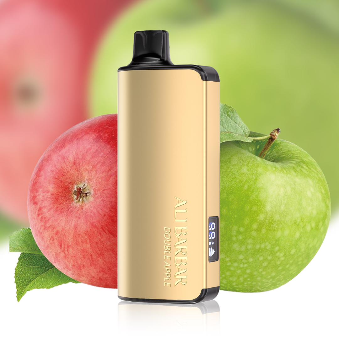 ALIBARBAR INGOT 9000 PUFF – DOUBLE APPLE