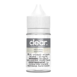 Clear Salt Nic E-liquid – Natural 30ml