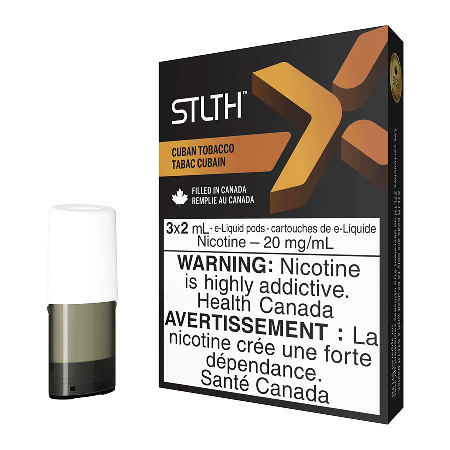 STLTH X E-Liquid Pod Pack – Cuban Tobacco