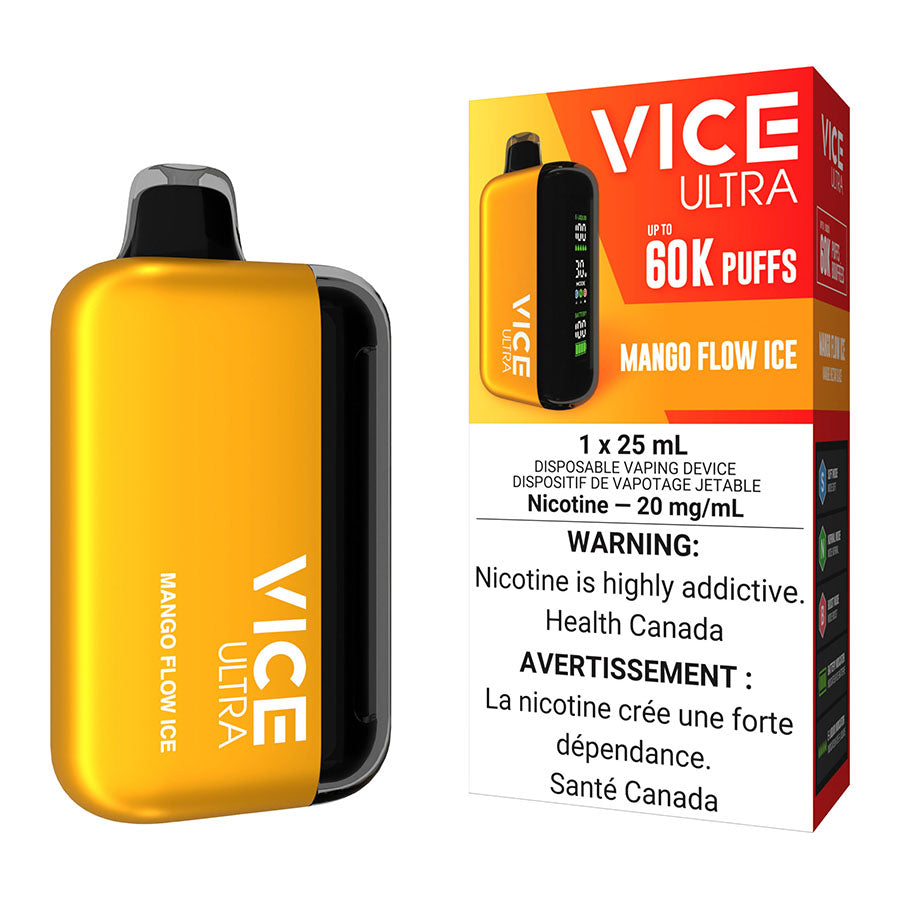 Vice Ultra Disposable Vape Device – Mango Flow Ice
